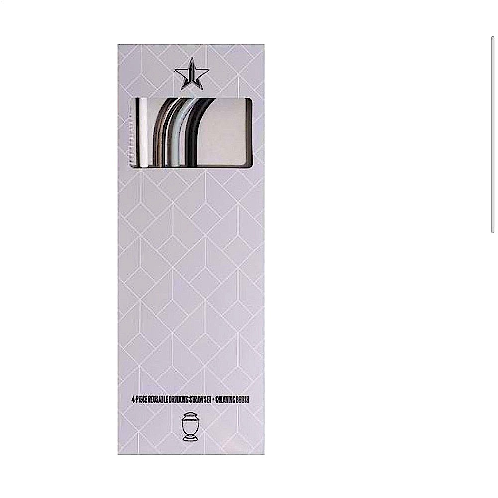 ‼️LAST SET‼️🆕🩶JEFFREE STAR: CREMATED Metal Straws Set
